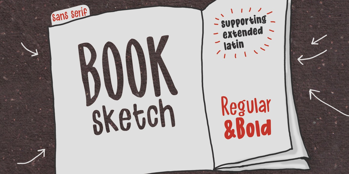 Font Book Sketch